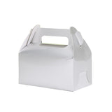 50 PCS Handheld Pastry Box Bakery Packaging Cake Carry Box Single Layer Design