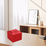 100PCS Square Pastry Cake Box Kraft Paper Dessert Packaging