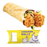 Baking Meat Roll Takeaway Containers Food-Safe Leak Proof 50PCS