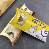 Baking Meat Roll Takeaway Containers Food-Safe Leak Proof 50PCS