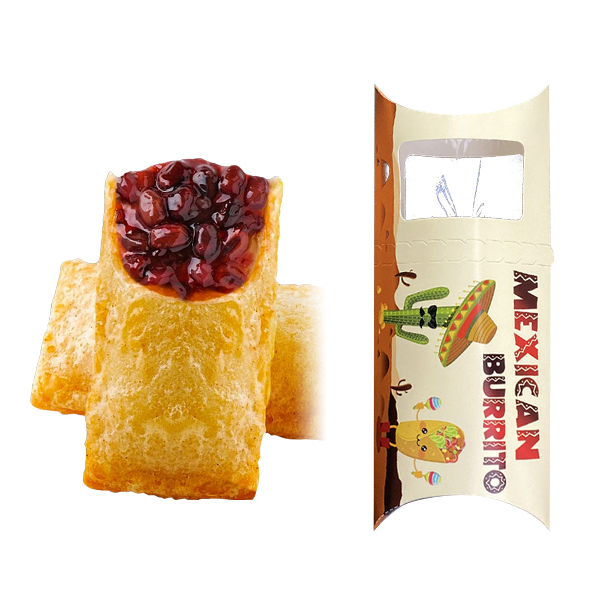 Baking Meat Roll Takeaway Containers Food-Safe Leak Proof 50PCS