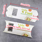 Baking Meat Roll Takeaway Containers Food-Safe Leak Proof 50PCS