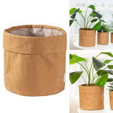 3PCS Waterproof Kraft Paper Gift Bags Durable Storage Bags