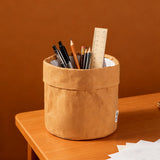 3PCS Waterproof Kraft Paper Gift Bags Durable Storage Bags