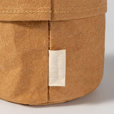 3PCS Waterproof Kraft Paper Gift Bags Durable Storage Bags