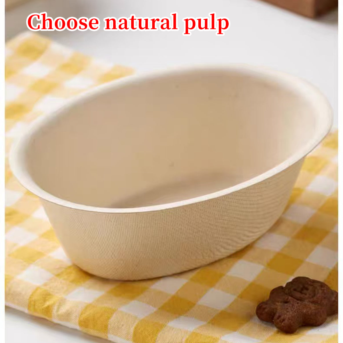 50PCS Paper Bowls Food-Grade Soup Noodle Snack Bowls