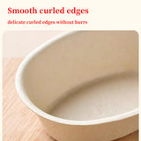 50PCS Paper Bowls Food-Grade Soup Noodle Snack Bowls