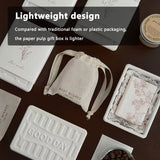 10PCS Eco Friendly Disposable Pulp Gift Boxes for Wedding Party