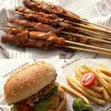 Food Grade Pad Paper 18x18cm Food Wrapping Sheets for Baking Snacks