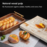 Food Grade Pad Paper 18x18cm Food Wrapping Sheets for Baking Snacks