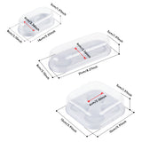 50PCS Food-Grade Clear Pastry Gift Boxes for Cake Cookie Muffin Display