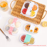 50PCS Food-Grade Clear Pastry Gift Boxes for Cake Cookie Muffin Display