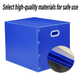 Plastic Storage Box Large Foldable Waterproof Organiser with Handles