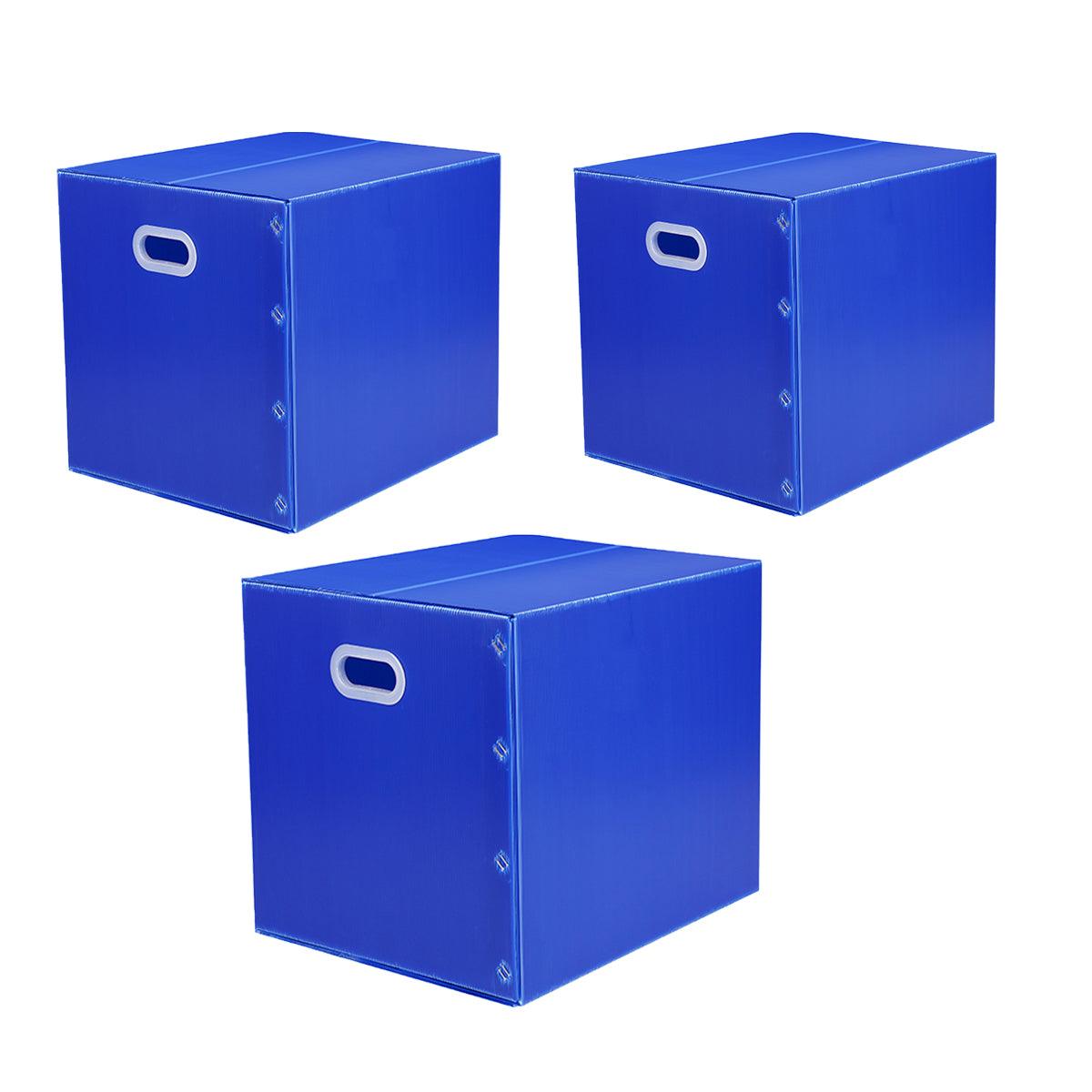 Plastic Storage Box Large Foldable Waterproof Organiser with Handles