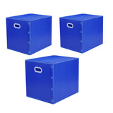 Plastic Storage Box Large Foldable Waterproof Organiser with Handles