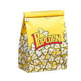 50PCS Disposable Popcorn Paper Bags Oil-Proof Food Packaging for Snacks