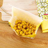 50PCS Disposable Popcorn Paper Bags Oil-Proof Food Packaging for Snacks