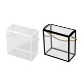 20PCS PVC Transparent Handheld Gift Bags Clear for Presents