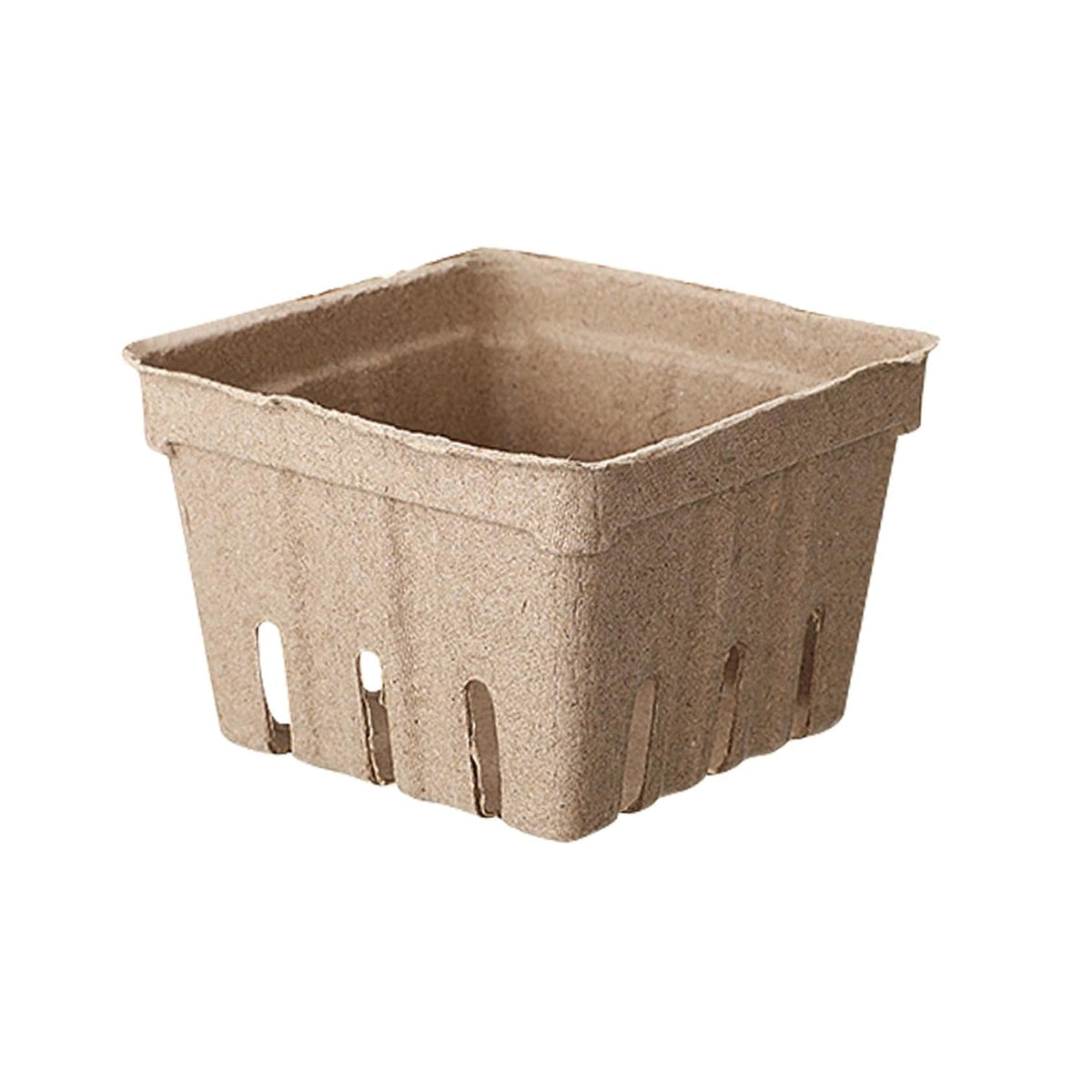 60PCS Biodegradable Pulp Fruit Boxes for Produce Storage