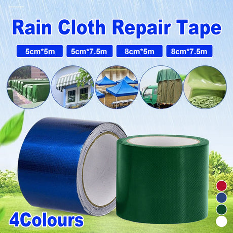 High Adhesive Tarpaulin Repair Tape Tent Awning Fix Patch Waterproof