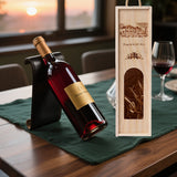 Wooden Wine Box Durable Exquisite Packaging Case for Wine Storage