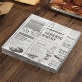 50PCS Oil Proof Hamburger Wrapping Paper Food Grade for Sandwiches Snacks