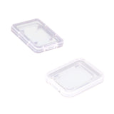 20 PCS Plastic SD Card Storage Case Dustproof Design for Memory Card Organizing