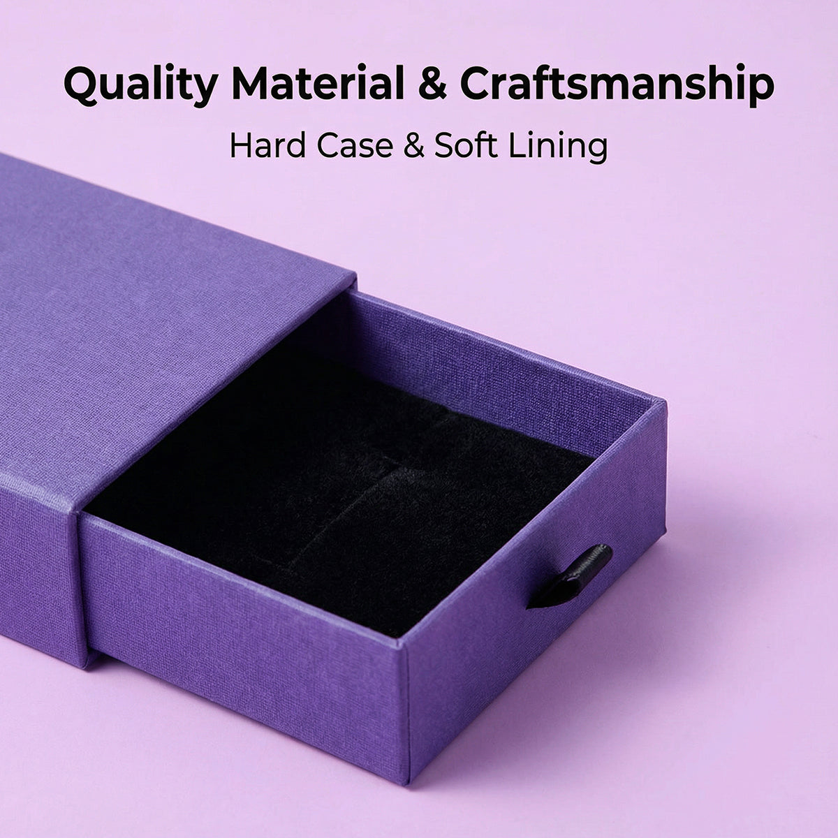10PCS Drawer Jewelry Storage Boxes 9x9x3cm Velvet Organizer
