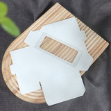 100PCS Transparent Window Sandwich Packaging Boxes Disposable Leakproof Food Safe