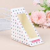 100PCS Transparent Window Sandwich Packaging Boxes Disposable Leakproof Food Safe