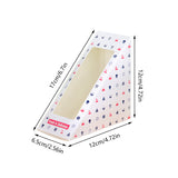 100PCS Transparent Window Sandwich Packaging Boxes Disposable Leakproof Food Safe