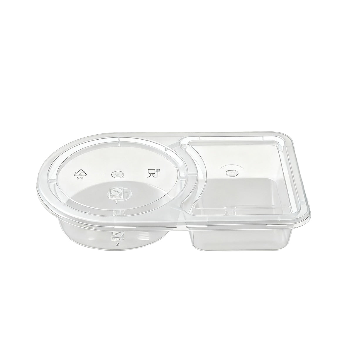 50PCS Disposable Takeaway Sauce Containers Food Grade with Lids