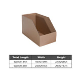 Classified Storage Slanted Mouth Display Box for Storage Dustproof Durable