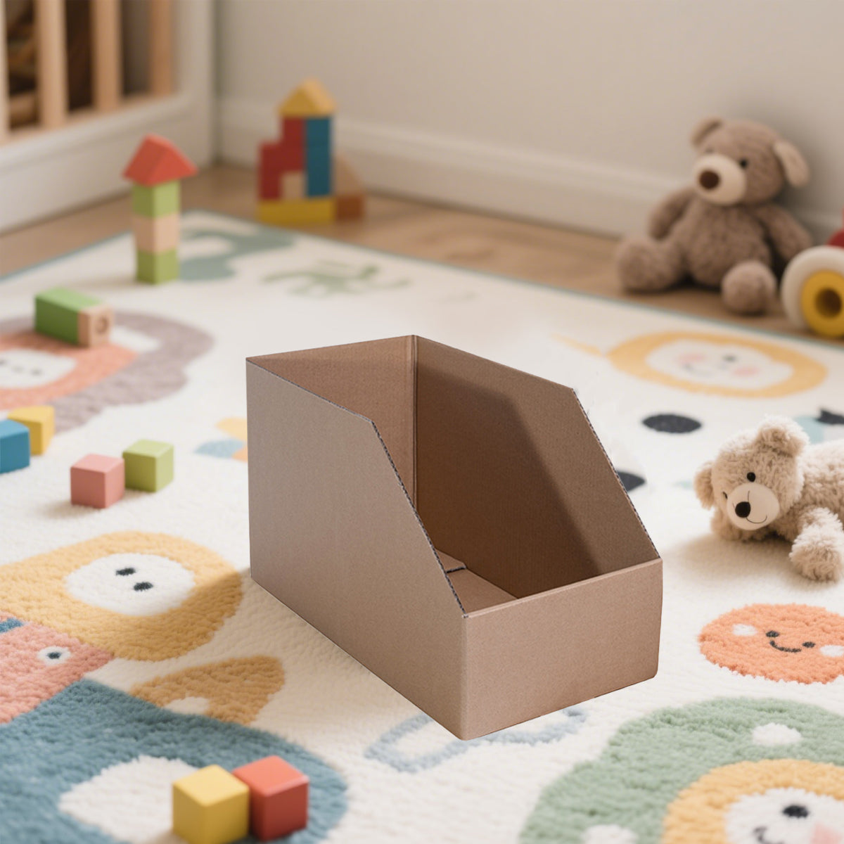 Classified Storage Slanted Mouth Display Box for Storage Dustproof Durable