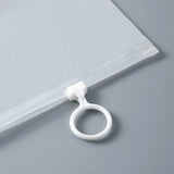 50 Pcs Clear Pull Tab Organizer Bags Daily Essentials Transparent