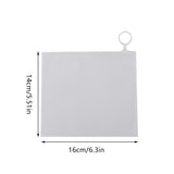 50 Pcs Clear Pull Tab Organizer Bags Daily Essentials Transparent