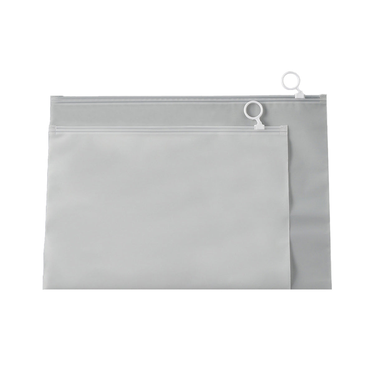 50pcs Frosted Transparent Drawstring Travel Storage Bags