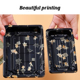 Disposable Transparent Plastic Sushi Salmon Packaging Box Food Grade 50PCS