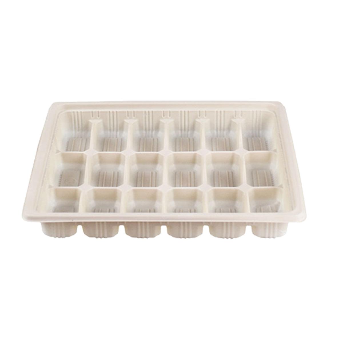 Takeaway Containers Food-Grade Plastic 15-Grid 50 Pieces with Lids