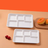 Disposable Compartment Lunch Box Biodegradable 800ml 1200ml