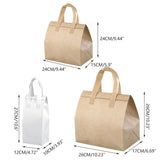 Thermal Insulation Tote Bag Aluminium Foil Lining Food Storage Bag