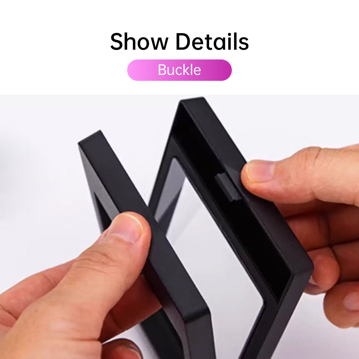 Display Box Plastic Jewelry Storage 10pcs