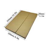 50pcs Kraft Paper Brown Corrugated Shipping Box Mailer
