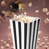 100PCS Popcorn Boxes Food Grade Disposable Snack Packaging