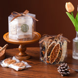 20PCS Clear Snack Pastry Gift Boxes Food Grade Cake Cookie Packaging