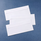 50PCS White Business Envelopes Peel and Seal Mailing 3 Sizes