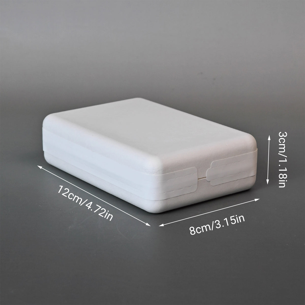 5PCS Jewelry Display Box Paper Plastic Jewelry Gift Box Packaging Protable AU