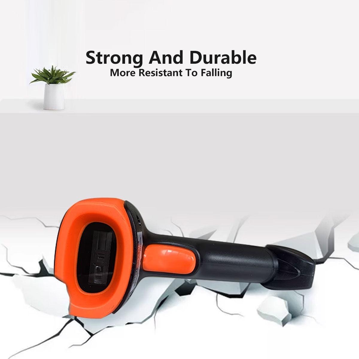 Wireless Barcode Scanner – Fast, Durable & 50-Hour Battery Life