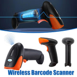 Wireless Barcode Scanner – Fast, Durable & 50-Hour Battery Life