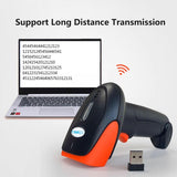Wireless Barcode Scanner – Fast, Durable & 50-Hour Battery Life